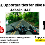 Exciting Opportunities for Bike Rider Jobs in UAE