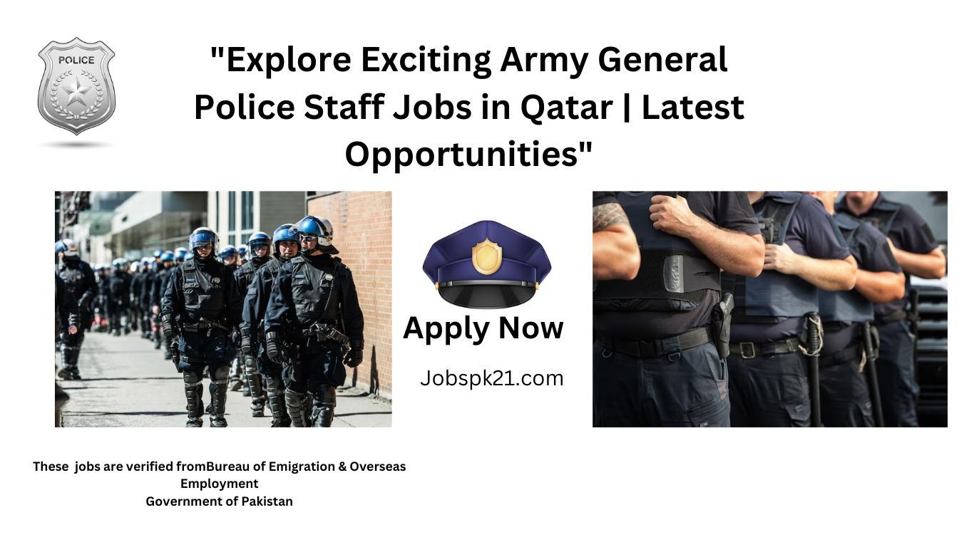 Elite Qatar Police Officer Jobs