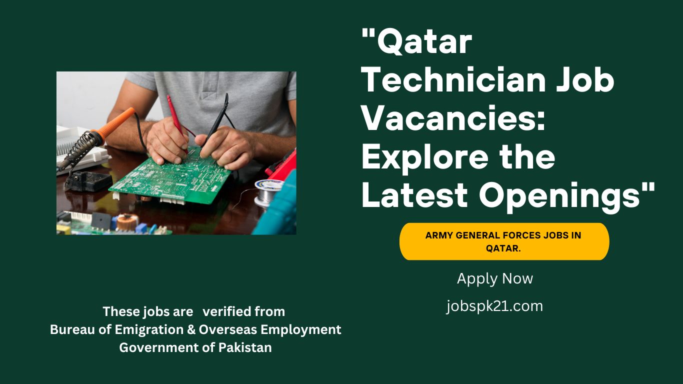 Top Technician Jobs in Qatar