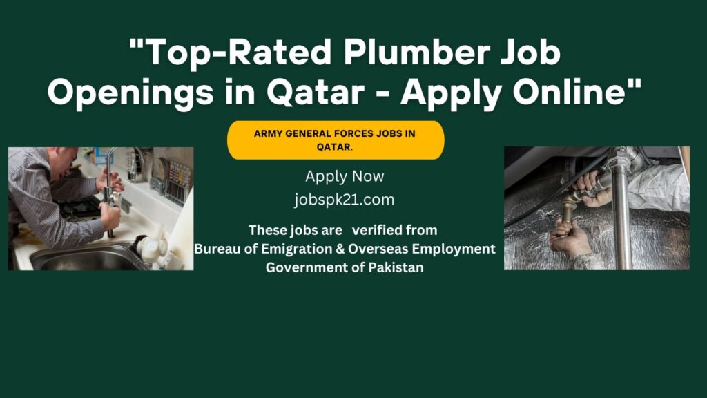 Qatar's Best Plumbing Careers