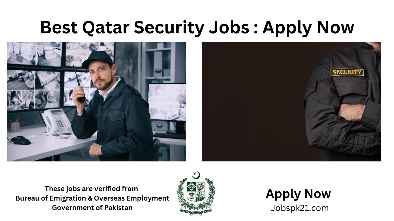 Best Qatar Security Jobs : Apply Now
