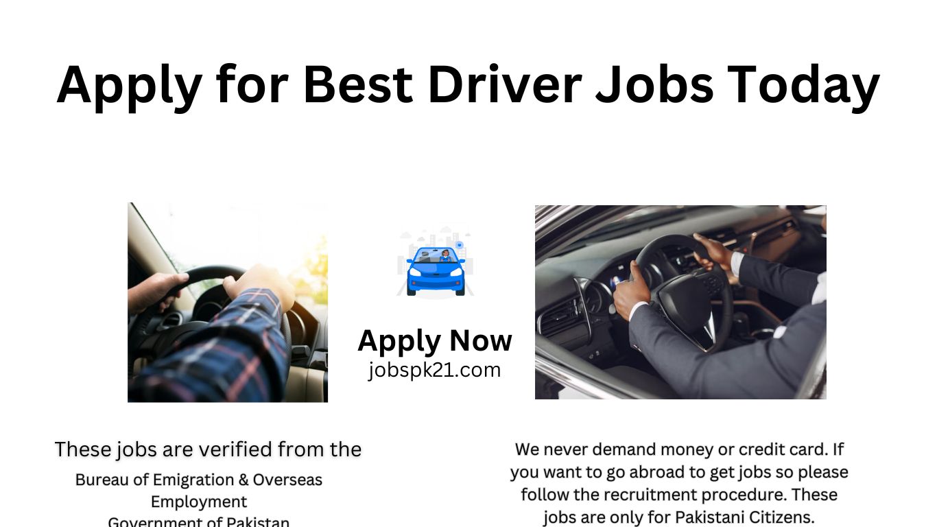 Apply for Best Driver Jobs Today