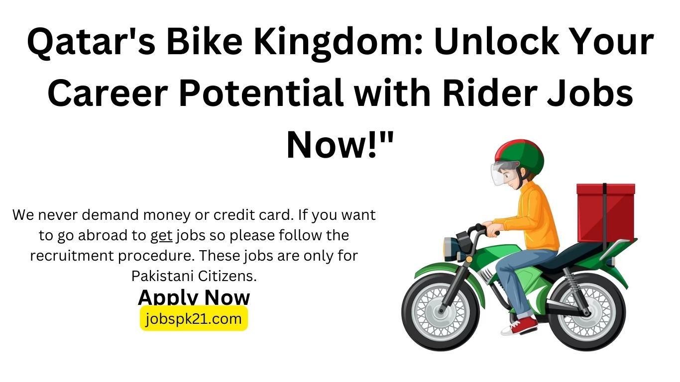 Exciting Bike Delivery Positions Openings in Qatar Await