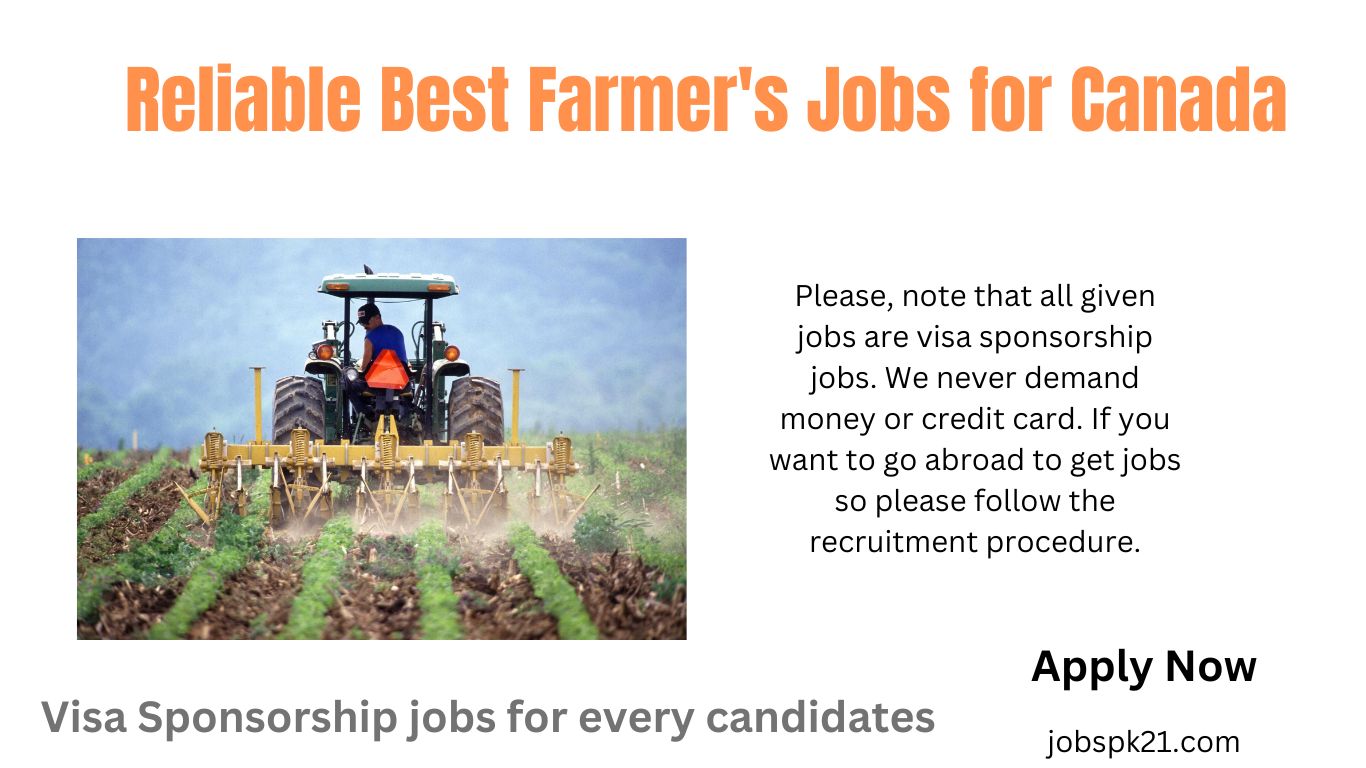 Reliable Best Farmer's Jobs for Canada