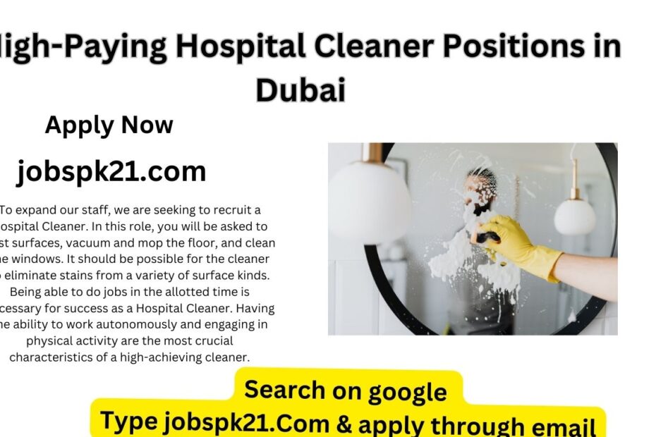 High-Paying Be Aircraft Cabin Cleaner Positions in Dubai