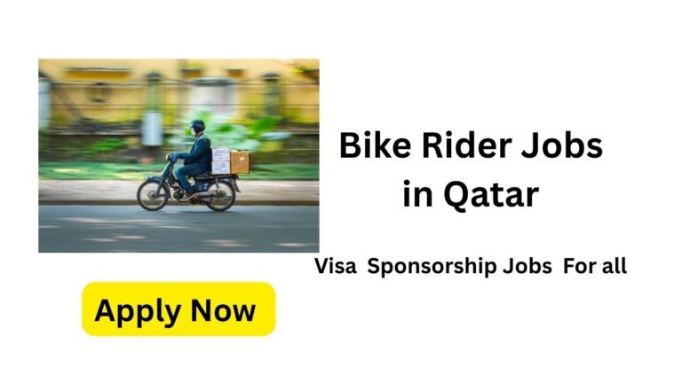 Bike Rider Jobs in Qatar